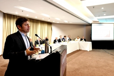 Kicillof se reunió con empresarios y destacó que la Provincia “quiere ser protagonista del boom petrolero”