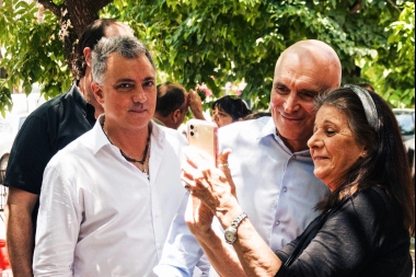 Pareja se mostró junto a Espert y en twitter expusieron la grieta de La Libertad Avanza en la Provincia