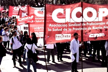 Conflicto salarial: médicos y judiciales encabezan un nuevo paro por la reapertura de paritarias