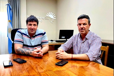 Sciaini puso en funciones a Nahuel Tolosa como nuevo secretario general del Municipio de Roque Pérez
