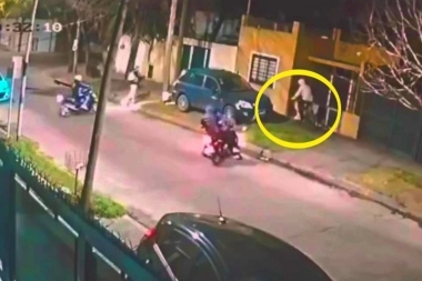 Inseguridad en Tres de Febrero: banda de motochorros rodeó a un ciclista y le sustrajo el rodado