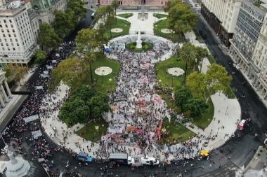 Movilizaciones contra Macri coparon las calles de Capital Federal y otros puntos del país