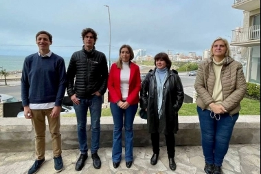 Danya Tavela y Lousteau recorrieron en tándem Olavarria y Mar del Plata