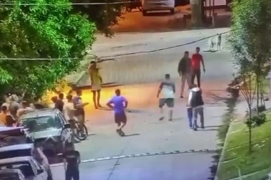 Ensenada: salvaje enfrentamiento con machetes dejó varios detenidos y dos policías heridos