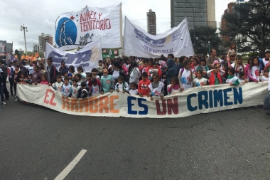Con festival frente a Gobernación, movimientos sociales pidieron la Emergencia Alimentaria