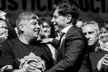 Kicillof se reunió con Moyano y aseguró que apoyará cualquier medida que tome la CGT