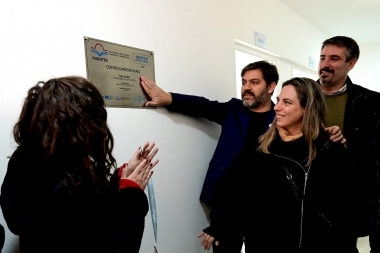 Programa Puentes: Bianco encabezó la inauguración del Centro Universitario de General Alvarado
