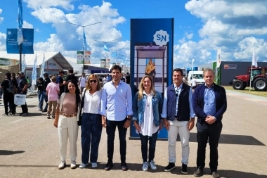 Con un tour de Passaglia: senadores del PRO bonaerense visitaron la “ExpoAgro 2025” en San Nicolás