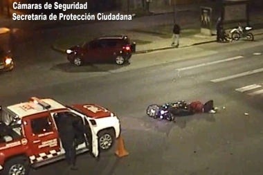 Troncos del Talar: motoquero alcoholizado provocó un tremendo choque en la Ruta 197