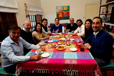 Vidal desayunó con precandidatos a diputados nacionales de Juntos por el Cambio