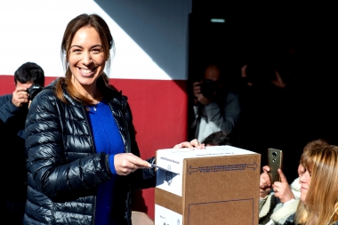 Votó Vidal y destacó la importancia de las PASO: “Ir a votar siempre es una fiesta”