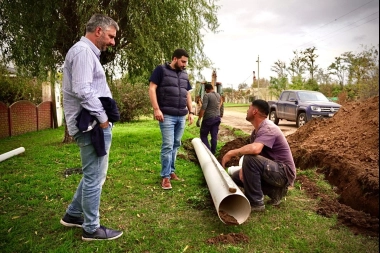 Desarrollo urbano en marcha: El municipio de 25 de Mayo dio inicio a las obras cloacales en El Molino
