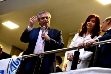 Alberto Fernández dijo que Cristina “va a acompañar” el acuerdo con el FMI