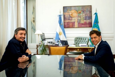 Máximo y Kicillof almorzaron en Gobernación: diálogo sobre presupuesto 2020 y Ley Impositiva