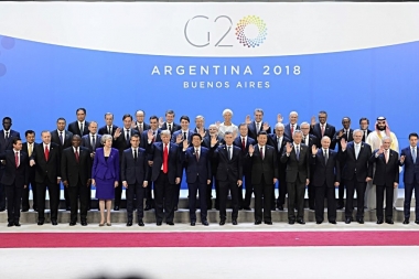 Tras la foto oficial, Macri abrió el G20: agradeció el “gesto de apoyo” a la Argentina