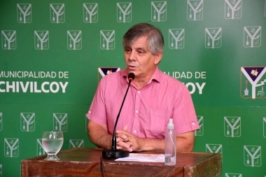 Intendente de Chivilcoy mostró la baja de la coparticipación del Municipio