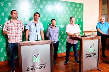 Britos anunció un bono de $95.000 para trabajadores municipales de Chivilcoy