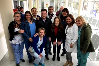 Vidal inauguró en Mercedes la guardia número 50 en hospitales bonaerenses
