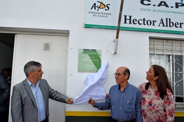 En Chivilcoy, Britos inauguró la ampliación del Centro de Atención Primaria de Salud “San José”