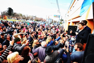 Kicillof se reunió con productores rurales, empresarios y comerciantes del oeste bonaerense