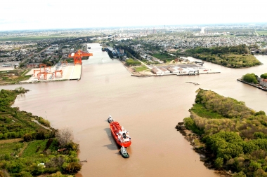 Desde la administración del Puerto La Plata destacaron la construcción del Canal Magdalena