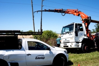 Edelap informó que realizó mejoras eléctricas en La Balandra