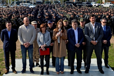 Más policías para el Conurbano: Vidal anunció ingreso de 1500 efectivos federales en la Provincia