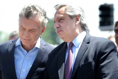 Alberto acusó a Macri de suspender la construcción del gasoducto “por orden del FMI”