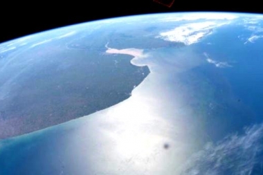 Mirá la foto espectacular foto de la provincia de Buenos Aires que publicó la NASA