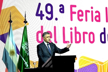 Feria del Libro: Jorge Macri anunció un proyecto para beneficiar a las librerías porteñas