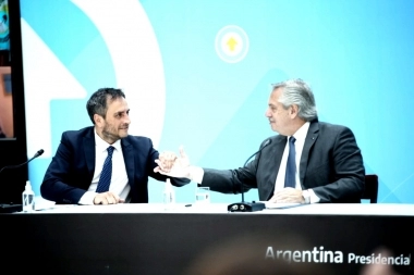 Alberto Fernández y Cabandié, juntos por el cambio climático