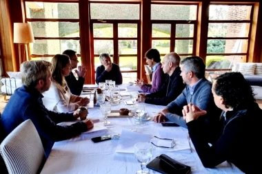 Macri y Vidal se reunieron con Lacunza para comenzar a diagramar su plan económico
