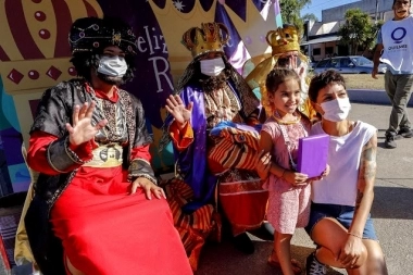 Los Reyes Magos llegan a los barrios de Quilmes por seis días