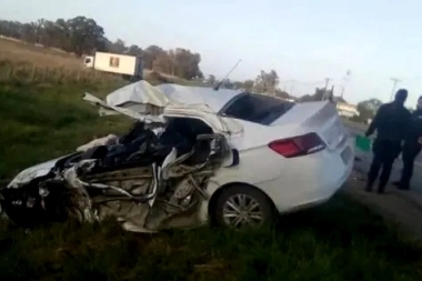 Terrible accidente en Lobos: un triple choque le costó la vida a un hombre