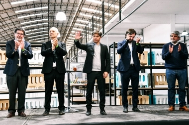 Kicillof inauguró el Polo Industrial más grande de Latinoamérica en la cárcel de Olmos