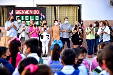 Mayra Mendoza dio comienzo al ciclo lectivo 2022 en Quilmes