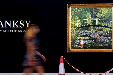 “Show me the Monet”, el óleo de Bansky que se subastará en más de 3,2 millones de euros