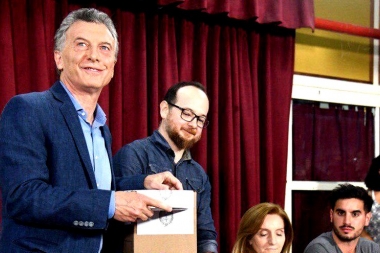 Así votó Macri: “Le digo a la gente que esté tranquila que tenemos un gran futuro”