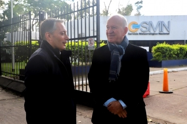 Gray presentó un recurso de amparo ante el desmantelamiento del Servicio Meteorológico Nacional