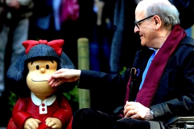 Adiós a Quino: el artista gráfico reconocido mundialmente por crear a Mafalda