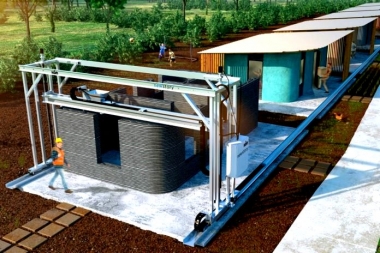 Innovación: el Astillero Río Santiago diseñará una impresora 3D para construir viviendas
