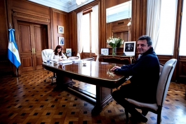 La foto más esperada: Cristina Kirchner se reunió con Massa en una clara señal de respaldo