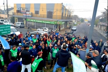 Octavo día de paro de municipales de Berisso: rechazaron la oferta del intendente Cagliardi