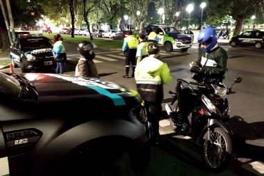 Nuevos controles en La Plata: 25 motos secuestradas en operativos