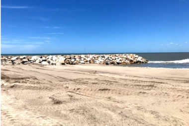 Provincia finalizó obras de contención para mitigar el impacto de la erosión en Mar Chiquita