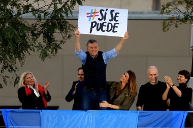 Macri, sin Vidal y la primera caravana del #SíSePuede: "Se puede dar vuelta esta elección"