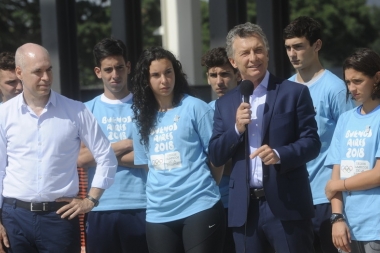Macri retomó su agenda oficial y recorrió junto a Larreta las obras de la Villa Olímpica
