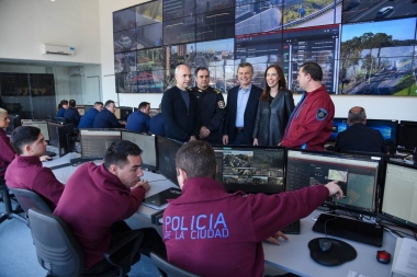 En medio de la crisis, Macri, Vidal y Larreta se mostraron juntos para lanzar plan de seguridad