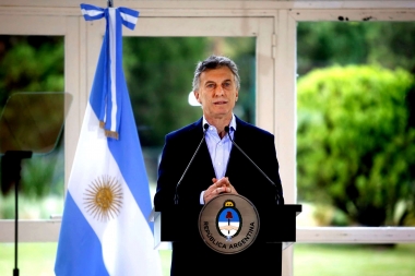 Macri usará hoy por primera vez la cadena nacional para presentar su balance de gestión