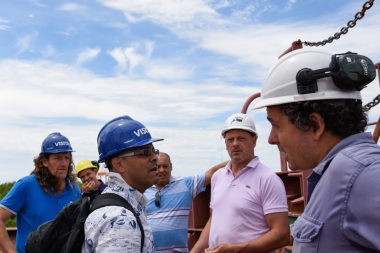 Luego de la promesa de Maduro, técnicos venezolanos visitaron el Astillero Río Santiago
